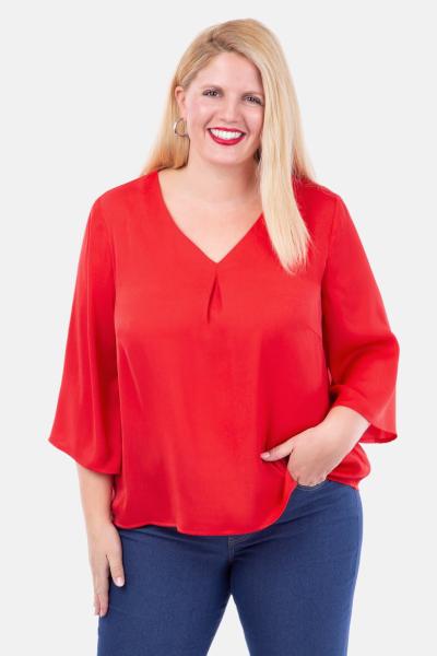 Schnittmuster Jane Damenbluse und Kleid by pattydoo